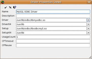   ODBC  MySQL